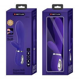 Вибратор PRETTY LOVE THOMAS USB PURPLE new 7 function - 2