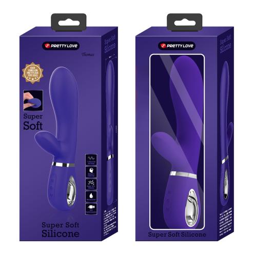 Вібратор PRETTY LOVE THOMAS USB PURPLE 7 function