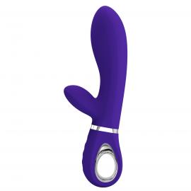 Вибратор PRETTY LOVE THOMAS USB PURPLE new 7 function - 4