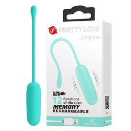 Віброяйце Pretty Love Joyce, бірюзове - 1