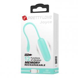 Віброяйце Pretty Love Joyce, бірюзове - 2