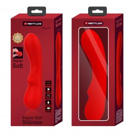 Вібратор PRETTY LOVE PRESCOTT Red 12 vibration functions Memory function - 7