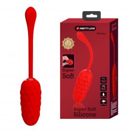 Віброяйце PRETTY LOVE MARINA EGG Red 12 vibration functions - 6