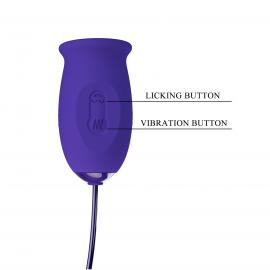 Віброяйце PRETTY LOVE - Daisy - Youth, 12 vibration functions 3 licking settings Memory function - 7