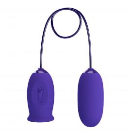 Віброяйце PRETTY LOVE - Daisy - Youth, 12 vibration functions 3 licking settings Memory function - 6
