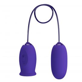 Віброяйце PRETTY LOVE - Daisy - Youth, 12 vibration functions 3 licking settings Memory function - 4