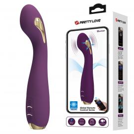 Вібратор PRETTY LOVE HECTOR, 12 vibration functions 5 electric shock functions Mobile APP remote - 1