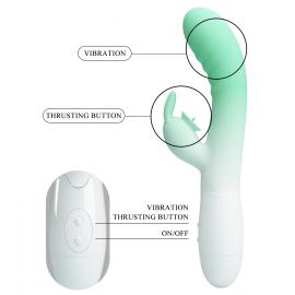 Вибратор PRETTY LOVE - Cerberus, 30 vibration functions 30 licking settings, Silicone ABS, USB recha - 7
