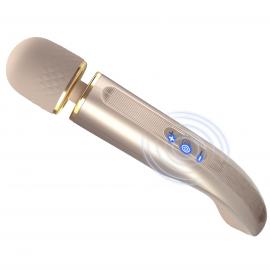 Вібромасажер PRETTY LOVE Interesting Massager Gold 5 рівнів швидкий контроль 7 vibration functions - 4
