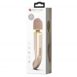 Вібромасажер PRETTY LOVE Interesting Massager Gold 5 рівнів швидкий контроль 7 vibration functions - 6