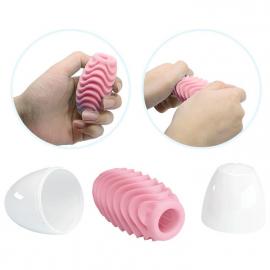 Мастурбатор PRETTY LOVE - Passionate Double-Sided Egg pink - 6