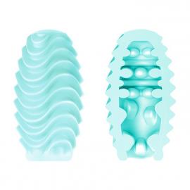 Мастурбатор PRETTY LOVE - Attractive double side egg GREEN - 6