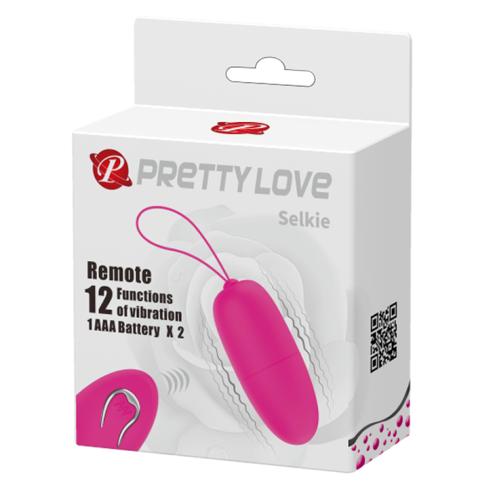 Віброяйце PRETTY LOVE -SELKIE pink