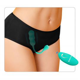 Виброяйцо с дистанционным пультом управления PRETTY LOVE LESHY Dream Chaser 4, Green - 9