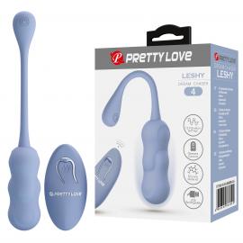 Віброяйце з дистанційним пультом керування PRETTY LOVE LESHY Dream Chaser 4, Blue - 1