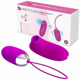 Вібратор PRETTY LOVE ORTHUS Multifunctional 2 in 1 - 5