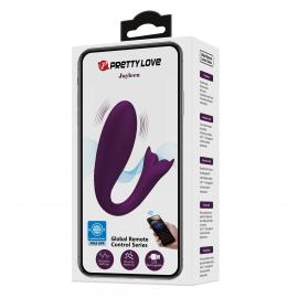Вібратор для двох PRETTY LOVE Jayleen, 12 vibration functions Long-distance Control - 6