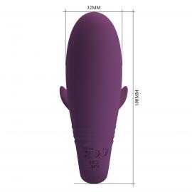 Вібратор для двох PRETTY LOVE Jayleen, 12 vibration functions Long-distance Control - 5