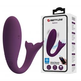 Вібратор для двох PRETTY LOVE Jayleen, 12 vibration functions Long-distance Control - 1