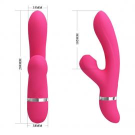 Вібратор PRETTY LOVE - Willow, 7 vibration functions 4 sucking functions - 5