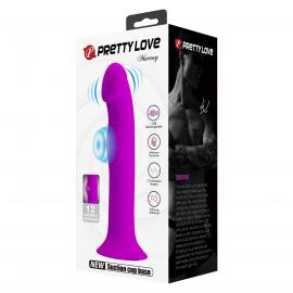 Вібратор PRETTY LOVE Murray PURPLE, 12 vibration functions 12 pulse wave settings Suction base - 4