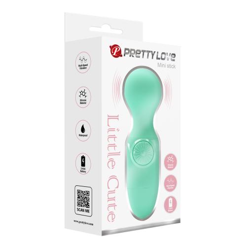 Вибромассажер PRETTY LOVE Mini stick Green, Little Cute Vibration