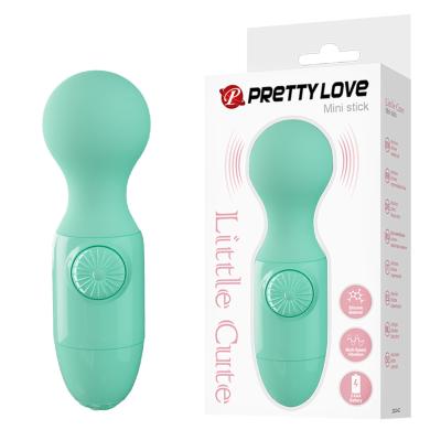 Вібромасажер PRETTY LOVE Mini stick Green, Little Cute Vibration