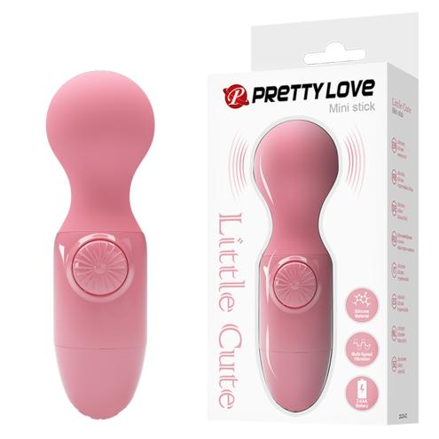 Вибромассажер PRETTY LOVE Mini stick Pink, Little Cute Vibration