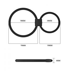 Ерекційне кільце COCK RING, ROCK HARD - 3