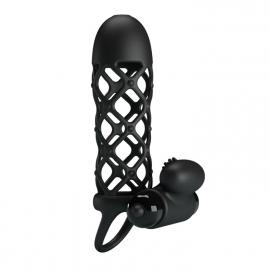 Насадка PRETTY LOVE PENIS SLEEVE I, 10 vibration functions - 4