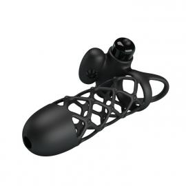 Насадка PRETTY LOVE PENIS SLEEVE I, 10 vibration functions - 6