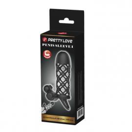 Насадка PRETTY LOVE PENIS SLEEVE I, 10 vibration functions - 2