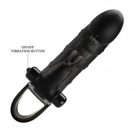 Насадка на пеніс з вібро PRETTY LOVE -Cuper PENIS SLEEVE, 10 vibration functions - 7