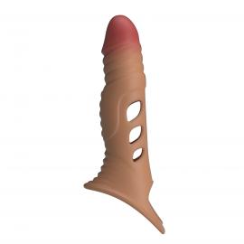 Насадка на пеніс Pretty Love 8.7 Vibrating Penis Sleeve Extender - 2
