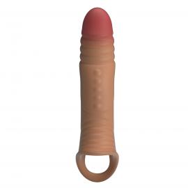 Насадка на пеніс Pretty Love 8.7 Vibrating Penis Sleeve Extender - 6
