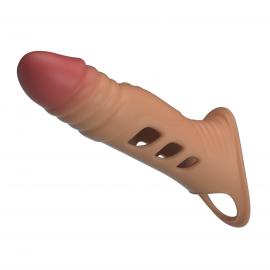 Насадка на пеніс Pretty Love 8.7 Vibrating Penis Sleeve Extender - 3