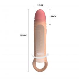 Насадка на пеніс Pretty Love 8.7 Vibrating - 5
