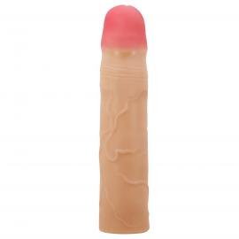 Насадка на пенис PRETTY LOVE Kylian Flesh, Extend your penis lenghth 3 (76mm) - 3