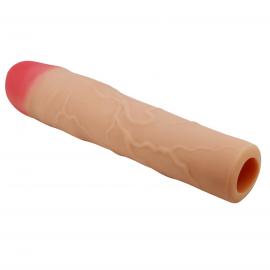 Насадка на пенис PRETTY LOVE Kylian Flesh, Extend your penis lenghth 3 (76mm) - 5