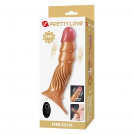 Насадка на пеніс PRETTY LOVE Vibrating Penis Sleeve Extender - 2