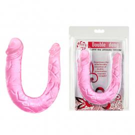 Двойной фаллоимитатор DOUBLE DONG 30CM - 1