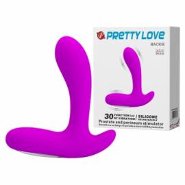Масажер простати Pretty Love Backie Purple - 1