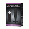 Анальна пробка з вібрацією Pretty Love Vibrating Butt Plug Black