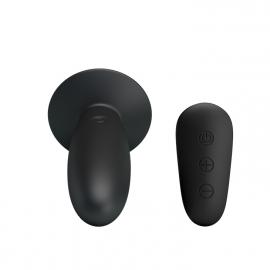 Анальна пробка з вібрацією MR Play Super Rower Remote Control Vibrating Anal Plug, чорна - 4