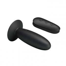 Анальна пробка з вібрацією MR Play Super Rower Remote Control Vibrating Anal Plug, чорна - 3