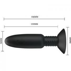 Анальна пробка DREAM TOYS SPIRAL PLUG SINGLE SPEED PLUG - 3