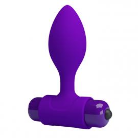 Анальна пробка із вібрацією Pretty Love Vibra Butt Plug Purple