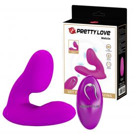 Вибромассажер PRETTY LOVE - Melvin, 12 vibration functions Memory function Wireless remote control - 1