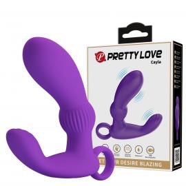 Вибратор для простаты Pretty Love Cayla (фиолетовый) - 1