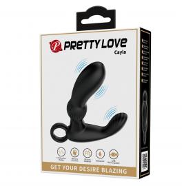 Массажер простаты PRETTY LOVE Cayla black, 12 vibration functions - 2